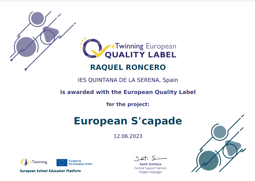 european quality label european scapade